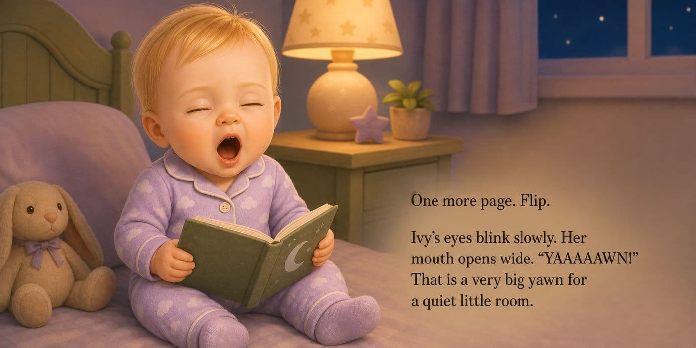 Ivy on page 5 of her book